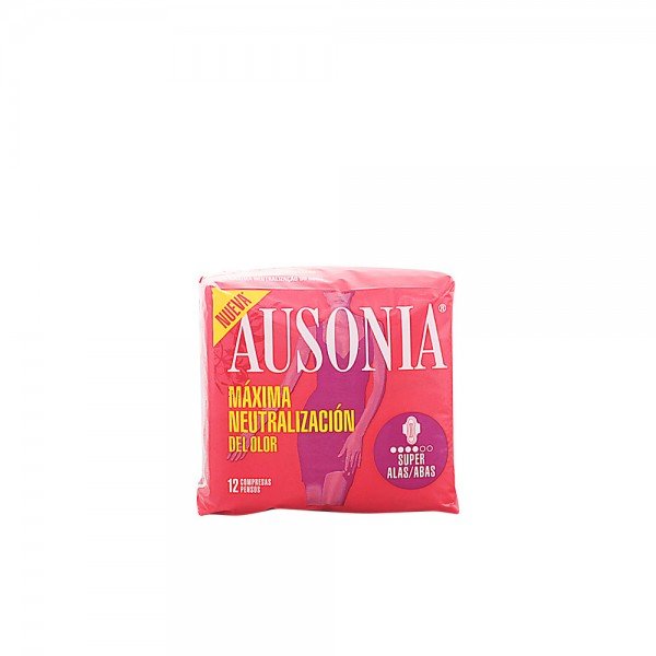 Ausonia Super Plus With Wings Sanitary Towels 12 Units