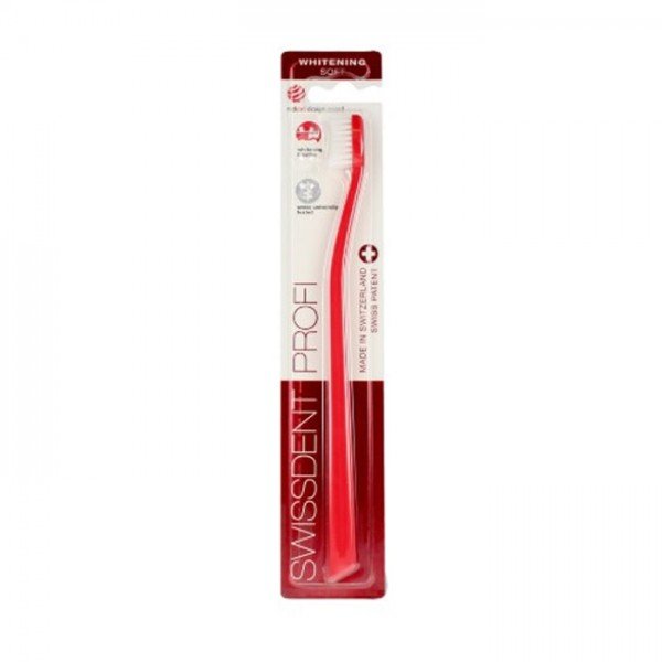 Swissdent Profi Whitening Classic Toothbrush Red